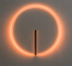 Applique murale, Guise 2263, graphite, LED, dim, Infinite Colour (Tunable White + RGB), 3000K, 778/939 lm, L92cm, H92cm - Vibia