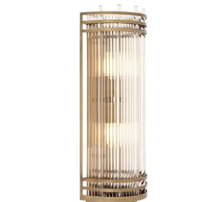 Applique murale, Gulf L, laiton, L18,5cm, H53,5cm - Eichholtz