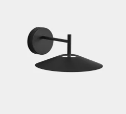 Applique murale, H, noir, LED, 2700k, 553 lm, L26,4cm, H18cm - LEDs C4