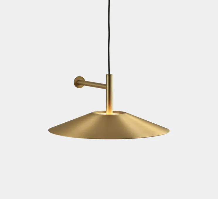 Applique murale, H, or mat, LED, 2700k, 553 lm, L26,4cm, H18cm - LEDs C4