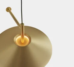 Applique murale, H, or mat, LED, 2700k, 553 lm, L26,4cm, H18cm - LEDs C4