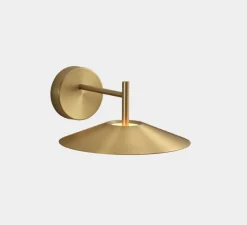 Applique murale, H, or mat, LED, 2700k, 553 lm, L26,4cm, H18cm - LEDs C4