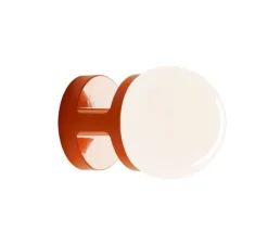 Applique murale, Habea C2782, orange, L16cm, H16cm - Ferroluce