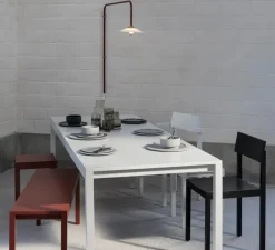 Applique murale, Hanging Lamp n°5, rouge, L90cm, H100cm - Valerie_Objects