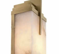 Applique murale, Harman, albâtre, laiton, L8,5cm, H51cm - Eichholtz