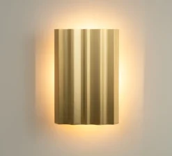 Applique murale, Haussmann small, laiton, LED, dim, 2700K, 720 lm, L18cm, H26cm - CVL