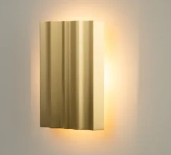 Applique murale, Haussmann small, laiton, LED, dim, 2700K, 720 lm, L18cm, H26cm - CVL