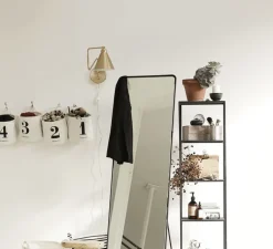 Applique murale, HDGame, laiton, blanc, L70cm, Ø15cm, H13cm - House Doctor