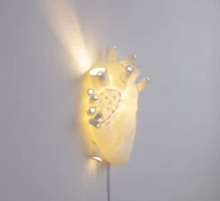 Applique murale, Heart, cœur, blanc, L22cm, H32cm - Seletti