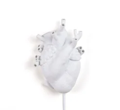 Applique murale, Heart, cœur, blanc, L22cm, H32cm - Seletti