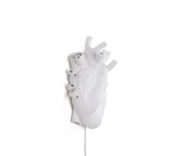 Applique murale, Heart, cœur, blanc, L22cm, H32cm - Seletti