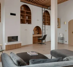 Applique murale, HEXO mini 2.0, laiton, Ø7,7cm, H20cm - Wever&Ducré