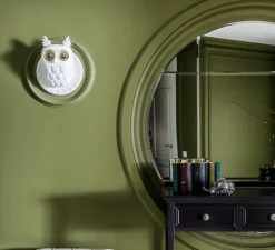 Applique murale, hibou, TI-VEDO, blanc, H43cm - KARMAN