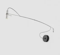 Applique murale, Hold A, blanc, LED, 2700K, 420 lm, L3cm, H25cm - Luxcambra