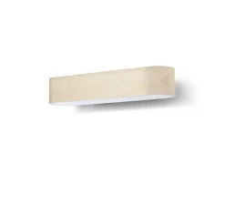 Applique murale, I-CLUB SMALL, Blanc ivoire, LED, 3000K, 737lm, L46cm, H10cm - LZF