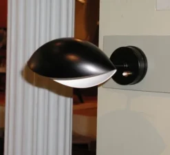 Applique murale, Œil, noir, L20cm - Serge Mouille