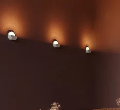 Applique murale, Impulse Round 1x, blanc, LED, dim, 2700K, 569 lm, L8cm, H14,5cm - Modular