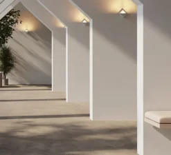 Applique murale, Impulse Square 1x, blanc, LED, dim, 2700K, 561 lm, L8cm, H16,5cm - Modular