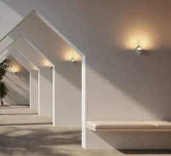 Applique murale, Impulse Square 1x, blanc, LED, dim, 2700K, 561 lm, L8cm, H16,5cm - Modular