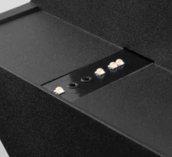 Applique murale, Impulse Square 1x, noir, LED, dim, 2700K, 471 lm, L8cm, H16,5cm - Modular