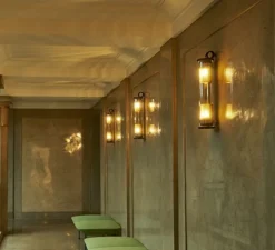 Applique murale, In the tube ITT 100-500, argent, maille argenté, Ø10cm, H52cm - DCW Editions