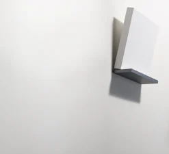 Applique murale, Inbilico, blanc, chrome, LED, dim, 2700K, 3490 lm, L7,2cm, H20cm - Stilnovo