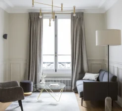 Applique murale, IO, gris foncé, IP40, LED, dim, 2700K, 700lm, L10,5cm, H16,5cm - Fontana Arte- Fontana Arte