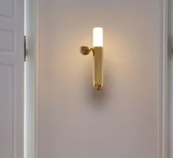 Applique murale, ISP wall LEFT, laiton, LED, 2700k, , L12,1cm, H37,1cm - Dcw editions