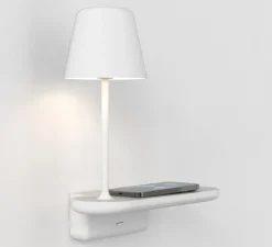 Applique murale, ito, blanc mat, blanc mat, L31cm, H34,4cm - Astro