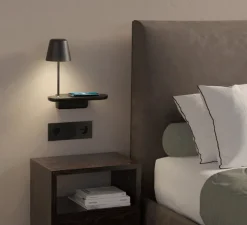 Applique murale, ito, noir mat, noir mat, L31cm, H34,4cm - Astro