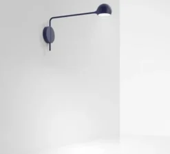 Applique murale, IXA Wall, bleu, LED, 3000K, 465lm, L7cm, H28,5cm - Artemide