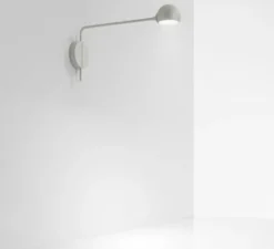 Applique murale, IXA Wall, gris, L7cm, H28,5cm - Artemide