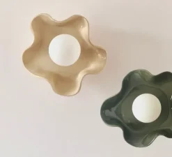 Applique murale, Jelly, sable, L20cm, H26cm - Carré Coco