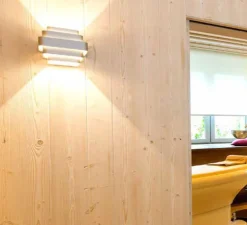 Applique murale, J.J.W. 2.0, aluminium, L19cm - Wever&Ducre