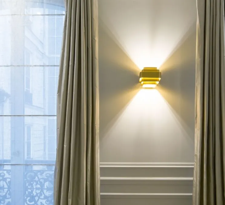 Applique murale, J.J.W. 2.0, or, L17,5cm, H15cm - Wever&Ducre