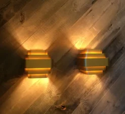 Applique murale, J.J.W. 2.0, or, L17,5cm, H15cm - Wever&Ducre