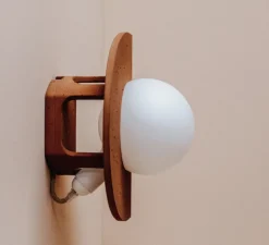 Applique murale, Joseph, bleu, L22cm, H30cm - Zuri