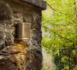 Applique murale, Jura wall single, laiton massif, IP44, L7,6cm, H11,4cm - Astro