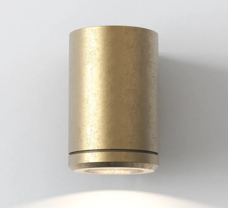 Applique murale, Jura wall single, laiton massif, IP44, L7,6cm, H11,4cm - Astro