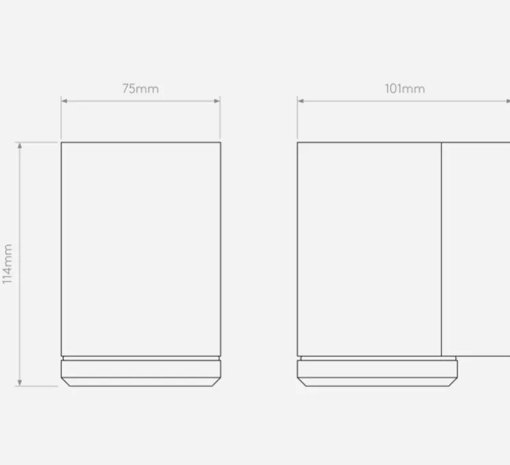 Applique murale, Jura wall single, laiton massif, IP44, L7,6cm, H11,4cm - Astro