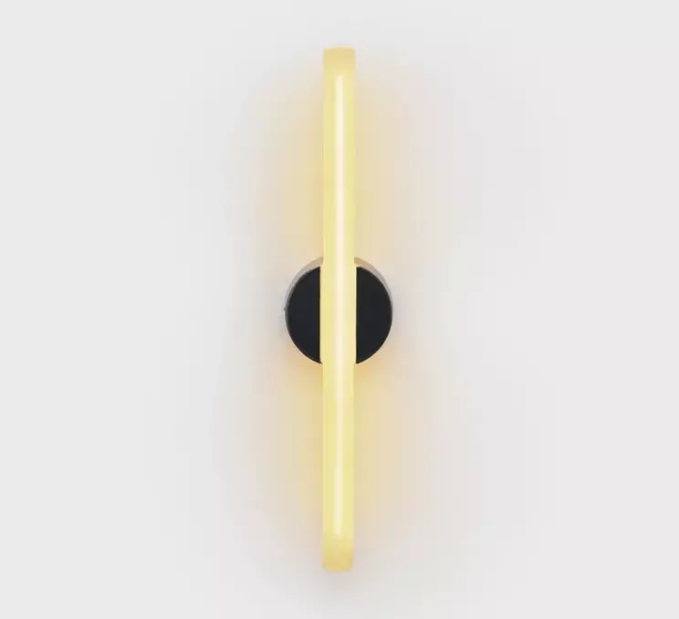 Applique murale, KILTER, gris, IP44, LED, dim, 2700K, 375 lm, L17cm, H64cm - Tala