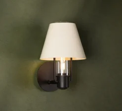 Applique murale, Kindle, bronze et sable, Ø22,3cm, H32,4cm - Hudson Valley Lighting