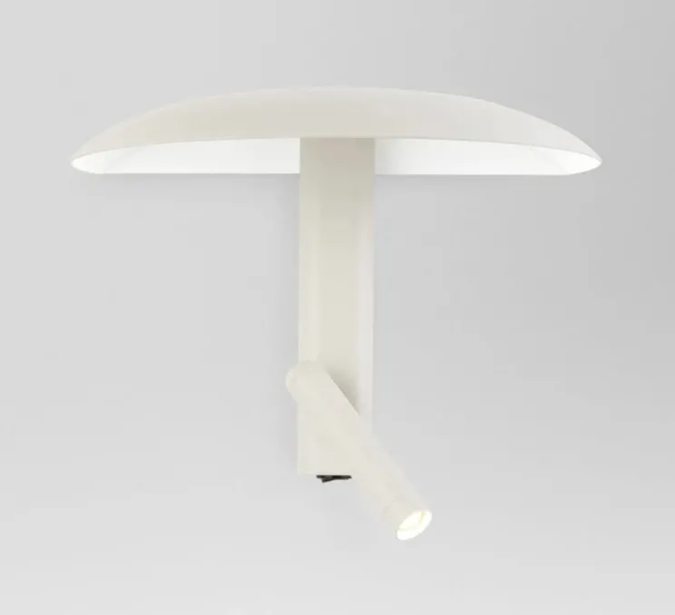 Applique murale, Konoha, craie, LED, 2700K, 137 lm, L27,4cm, H20,8cm - Marset