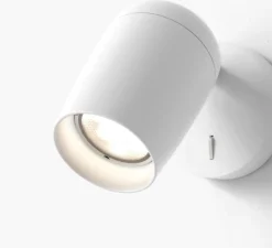 Applique murale, Koto Single Switched, blanc mat, L9cm, H9cm - Astro