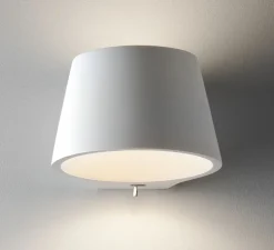 Applique murale, Koza, prêt à peindre, blanc, L16,5cm, H13,5cm - Astro