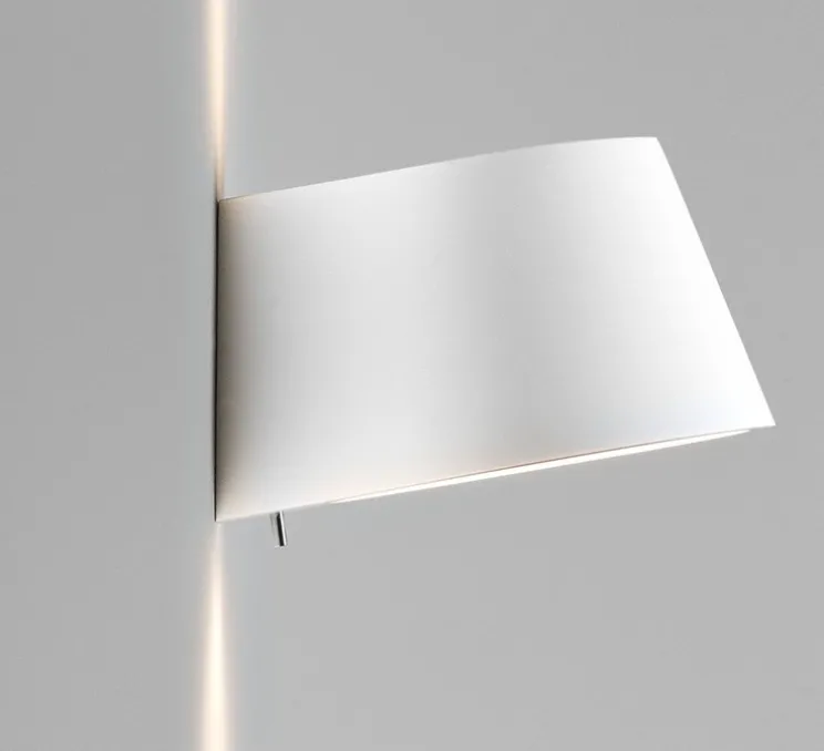 Applique murale, Koza, prêt à peindre, blanc, L16,5cm, H13,5cm - Astro