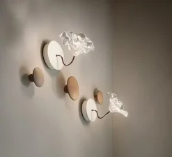 Applique murale, La Fleur, blanc, L18cm, H16cm - Slamp