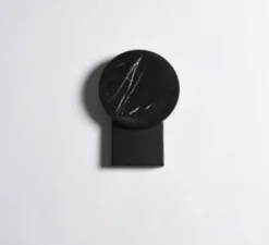 Applique murale, Laga, noir, LED, dim, 3000K, 300 lm, L16cm, H24cm - Eno Studio