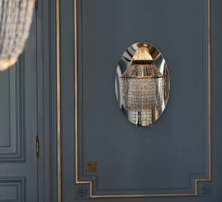 Applique murale, Lampe C 380, argent, LED, dim, 2400K, 2700 lm, L38cm, H58cm - DCW éditions Paris