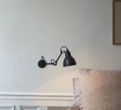 Applique murale, Lampe Gras N°204, noir, L37,3cm, H15,2cm - DCW Editions